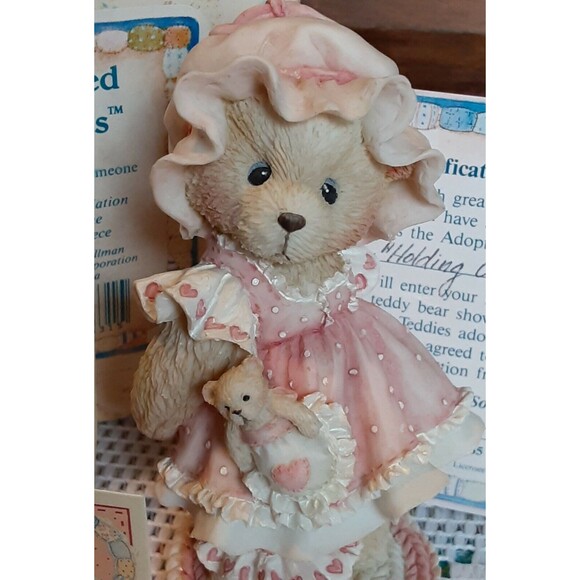 Cherished Teddies Enesco "Holding on to Someone Special" Customer Appreciation - Picture 2 of 11